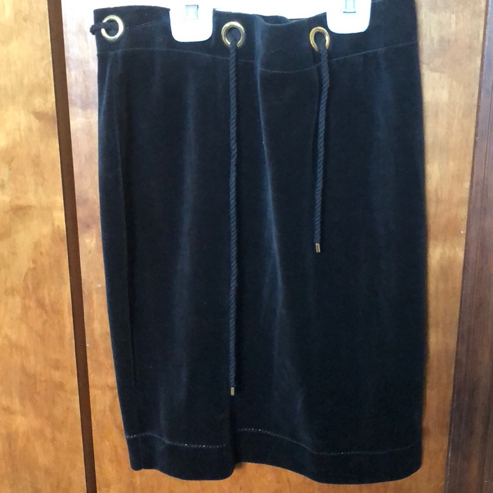 Velour skirt